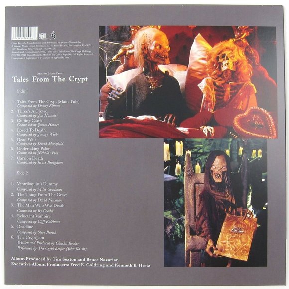 Tales From The Crypt LP ~ Ltd Ed Colored Vinyl (Pumpkin Orange) ~ New/Sealed! - Picture 3 of 3